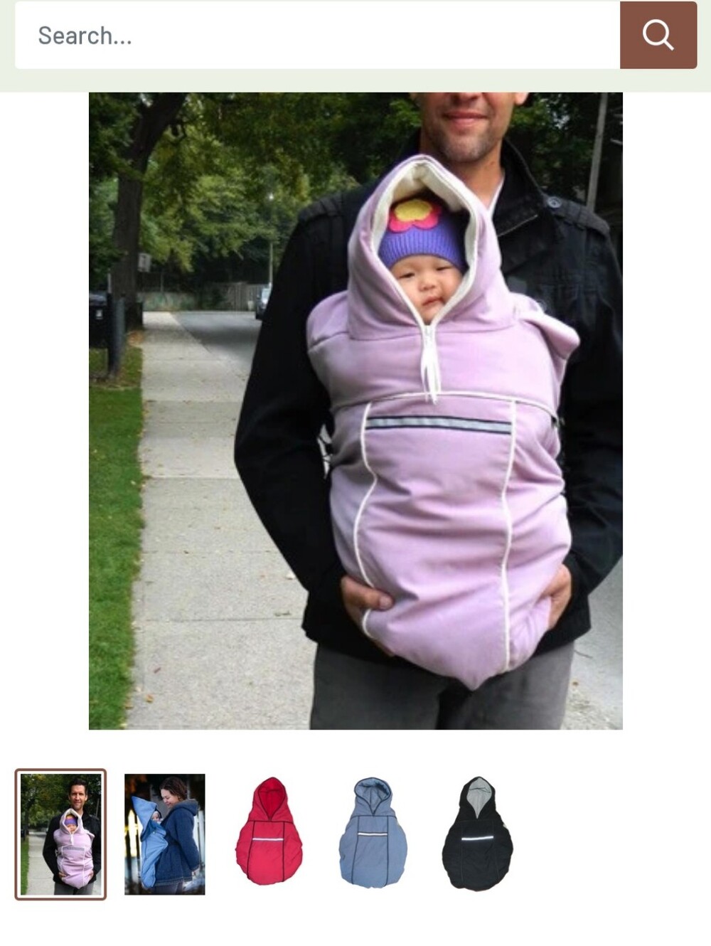 Carrier Coat Baby Parka
